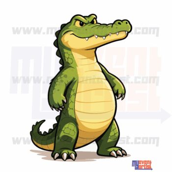 STRONG CROCODILE MASCOT