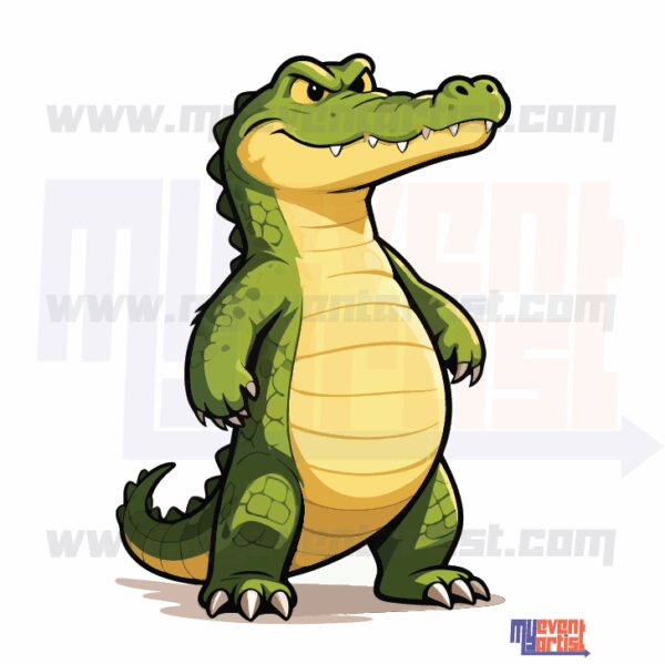 STRONG CROCODILE MASCOT