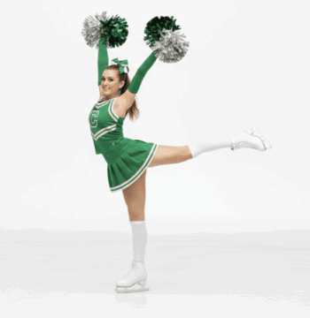 FEMALE CHEERLEADER VECTOR DESIGN 2