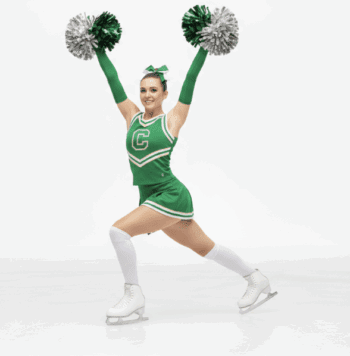 FEMALE CHEERLEADER VECTOR DESIGN 3