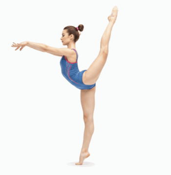 FEMALE GYMNAST VECTOR DESIGN 10