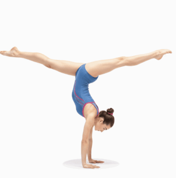 FEMALE GYMNAST VECTOR DESIGN 11