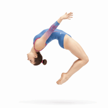 FEMALE GYMNAST VECTOR DESIGN 5