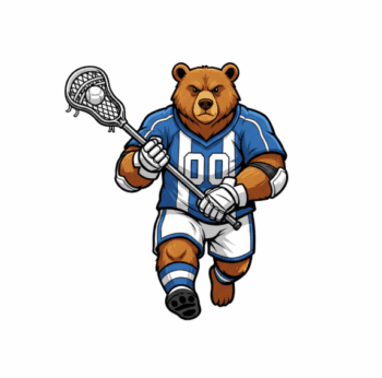 LACROSSE BEAR MASCOT 4