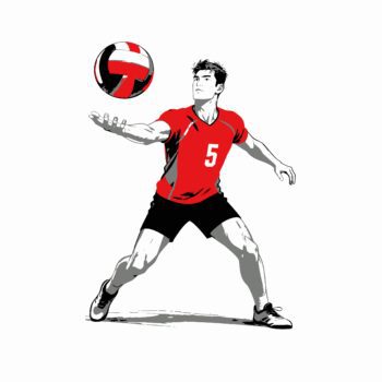 VOLLEYBALL PLAYER MALE