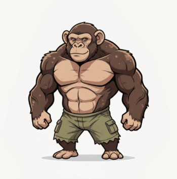 MONKEY MASCOT