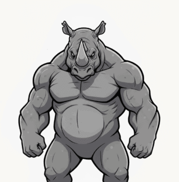 RHINO MASCOT 2