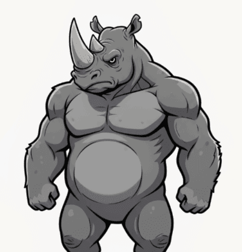 RHINO MASCOT 5