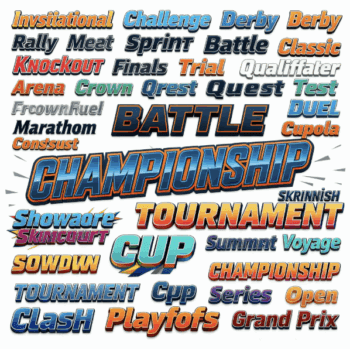 TITLES FOR SPORT EVENTS VECTOR FORMAT 1