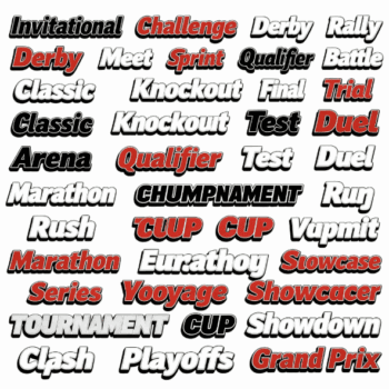 TITLES FOR SPORT EVENTS VECTOR FORMAT 5