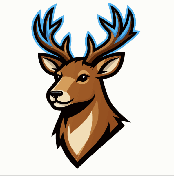 DEER FREE VECTOR MASCOT EVENT DESIGN