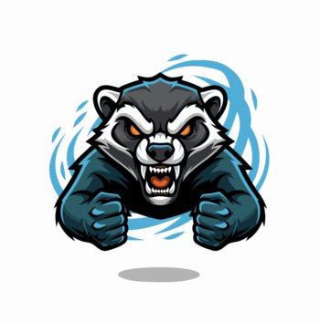 BADGER FREE VECTOR MASCOT EVENT DESIGN