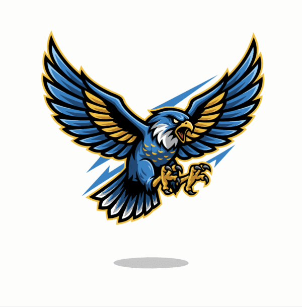 EAGLE FREE VECTOR MASCOT EVENT DESIGN