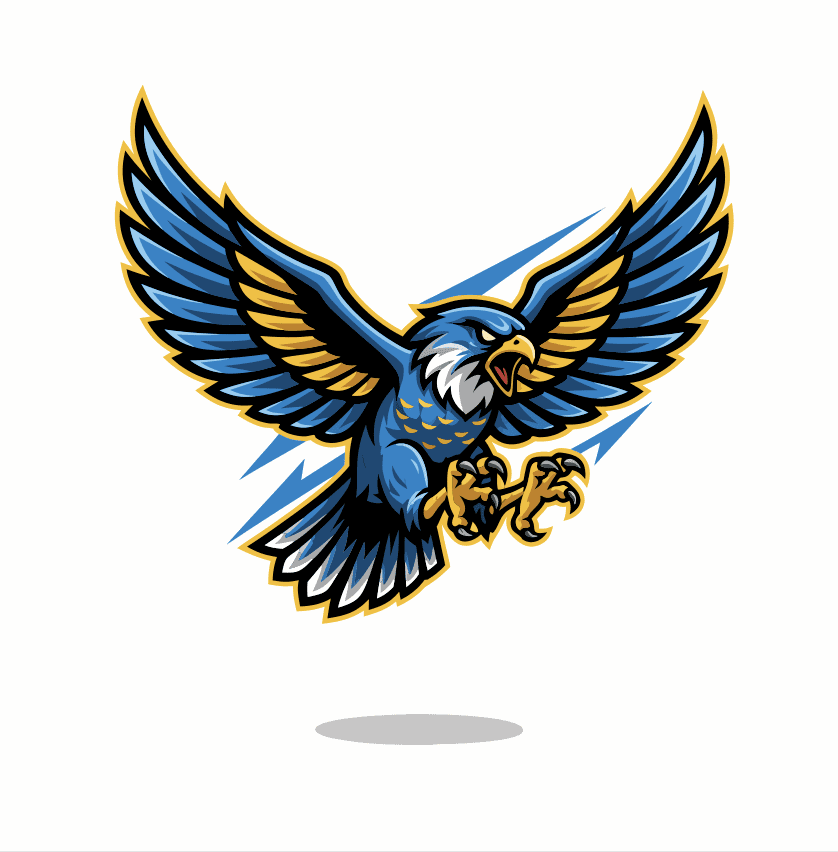 EAGLE FREE VECTOR MASCOT EVENT DESIGN