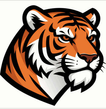 TIGER FREE VECTOR MASCOT EVENT DESIGN