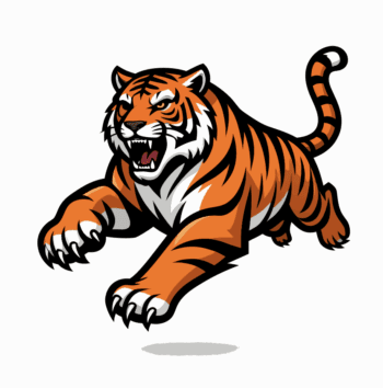 TIGER FREE VECTOR MASCOT EVENT DESIGN