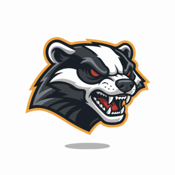 BADGER FREE VECTOR MASCOT EVENT DESIGN