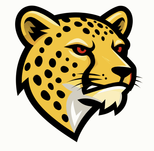 LEOPARD FREE VECTOR MASCOT EVENT DESIGN
