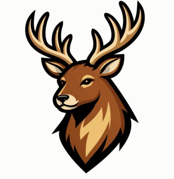 DEER FREE VECTOR MASCOT EVENT DESIGN