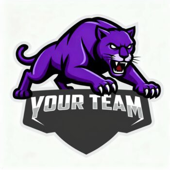 PANTHER FREE VECTOR MASCOT EVENT DESIGN