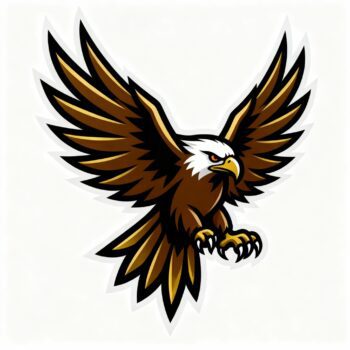 EAGLE FREE VECTOR MASCOT EVENT DESIGN