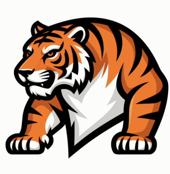 TIGER FREE VECTOR MASCOT EVENT DESIGN
