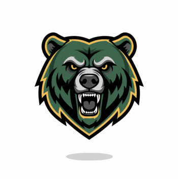 BEAR FREE MASCOT VECTOR DESIGN