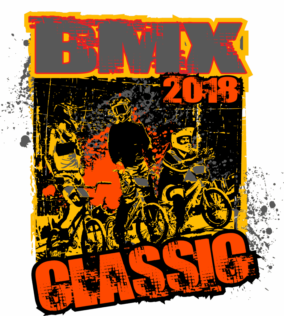 Racing to the Finish Line with the BMX Classic Event Vector Design for T-Shirts by MyEventArtist