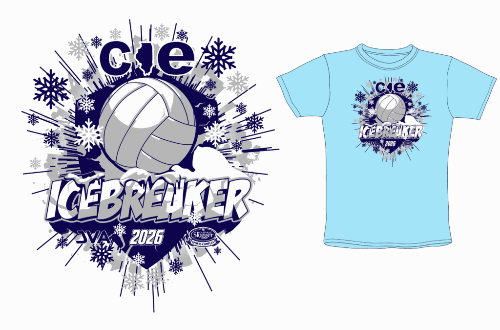 Unveiling the Event Logo Vector Design for CIE Icebreaker 2026 Volleyball Event by MyEventArtist