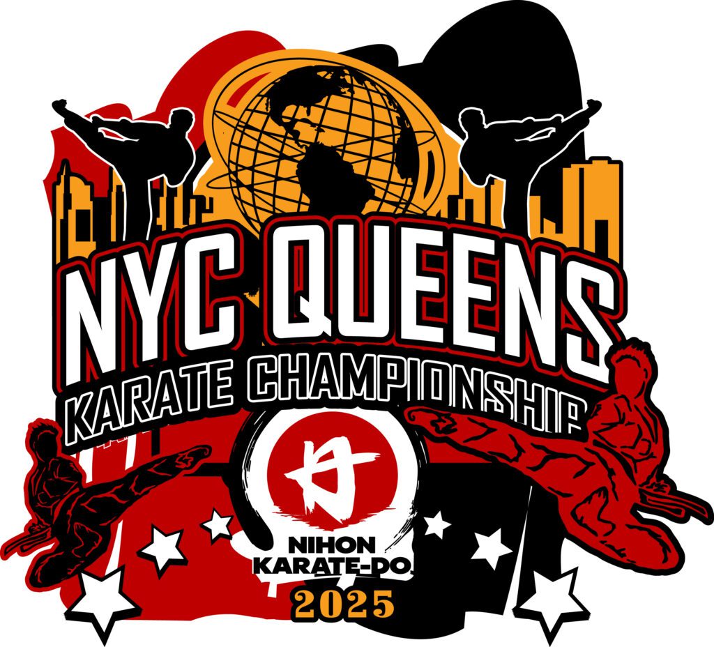 Vector Logo Design for the 2025 NYC Queens Karate Championship