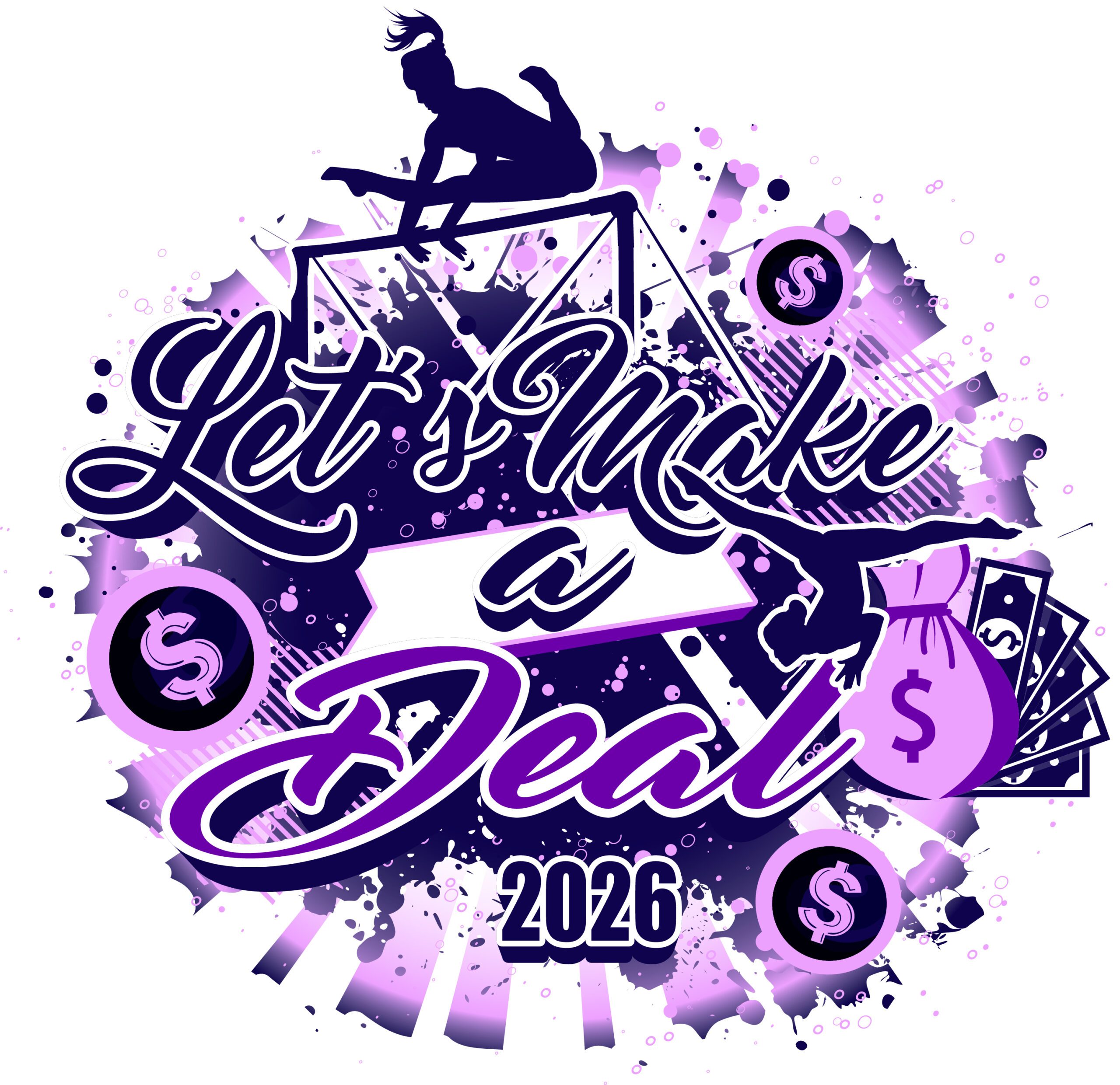 Logo Design for Let’s Make a Deal Gymnastics Event