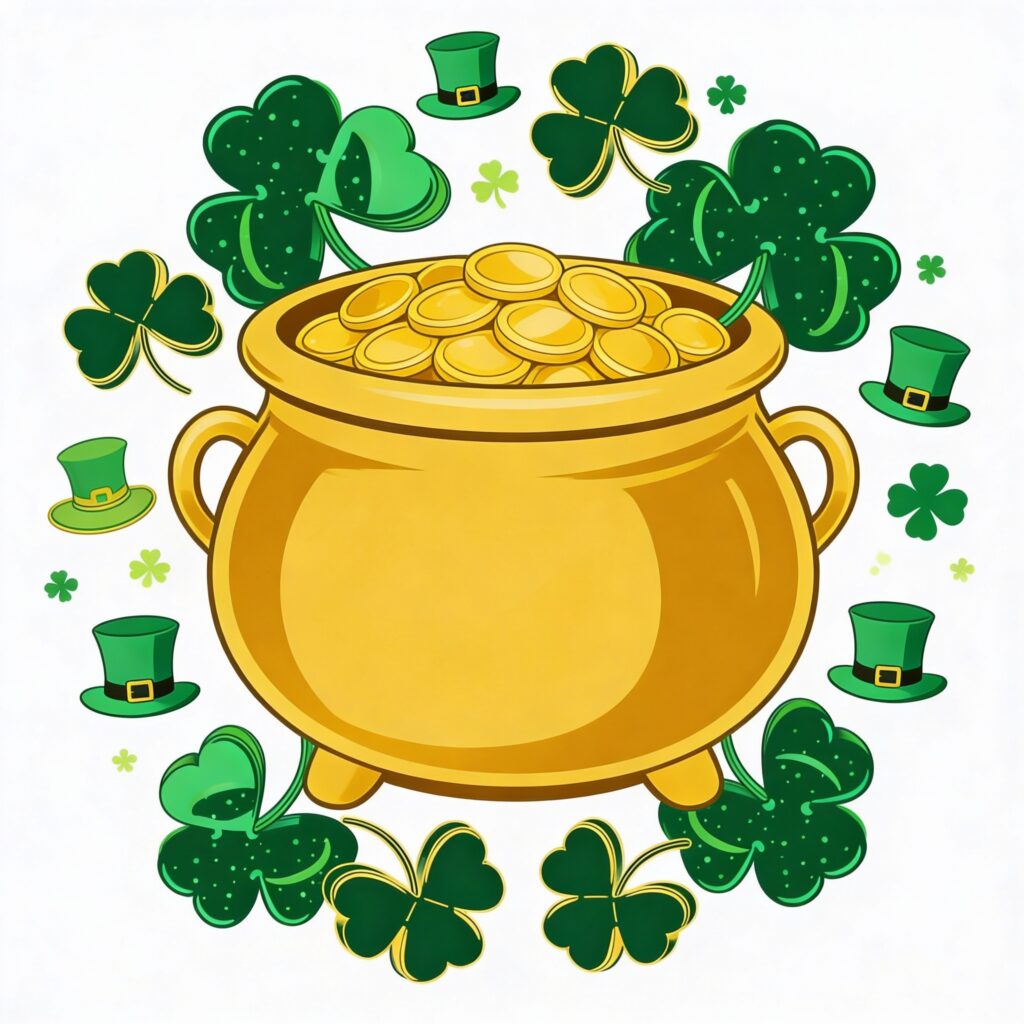 Celebrate the lively charm of the season with our newest St. Patrick’s Day Background Free Design Elements