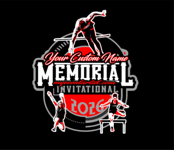 MEMORIAL TRACK AND FIELD INVITATIONAL 2026 DOWNLOADABLE VECTOR LOGO DESIGN .AI .EPS .PDF 2.SVG