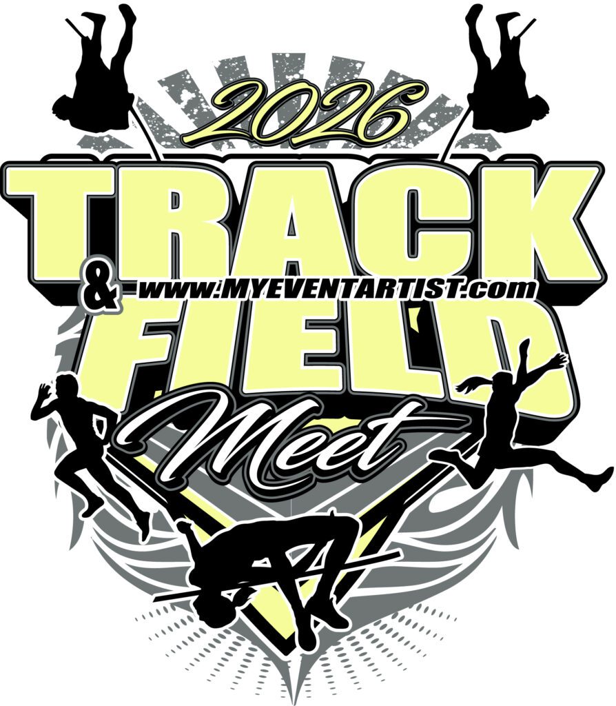 TRACK AND FIELD INVITATIONAL 2026 — Downloadable Vector Logo Design (EPS, AI, SVG, PDF)