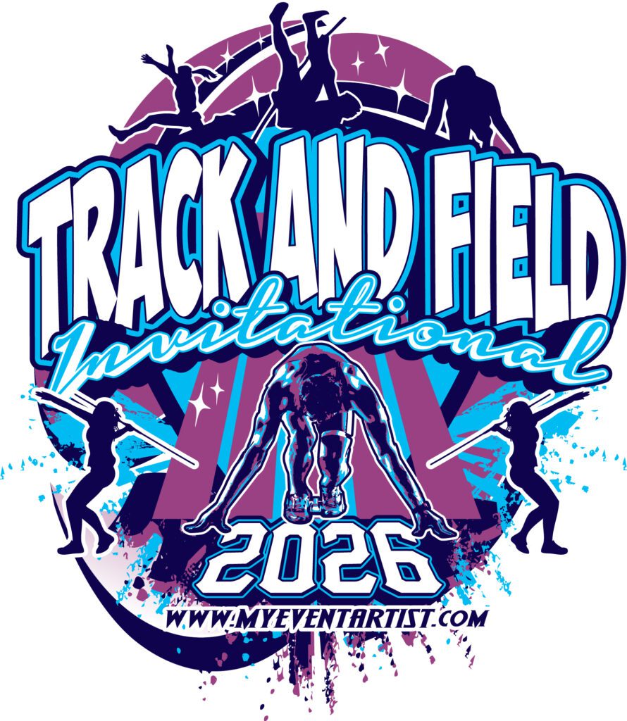 Track and Field Invitational 2026 — Downloadable Vector Logo Pack (EPS, AI, SVG, PDF)