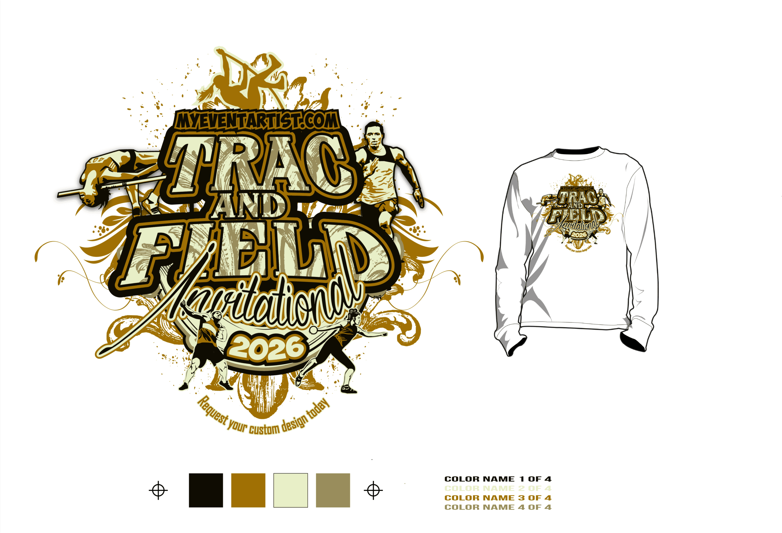 TRACK AND FIELD VECTOR LOGO DESIGN DOWNLOADABLE .AI , .EPS, .SVG, .PDF