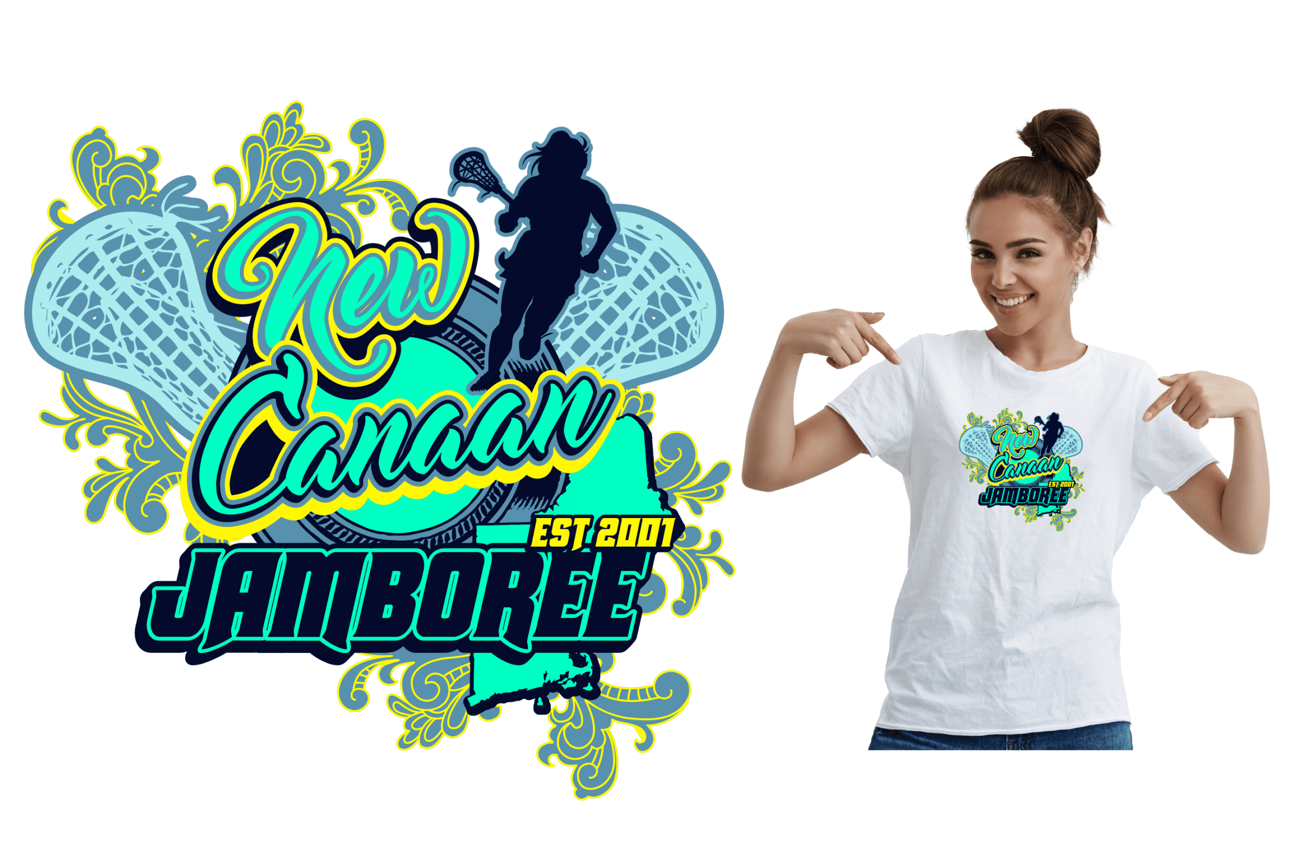 JAMBOREE GIRLS LACROSSE 2026: A Bold Vector Logo That Captures Speed, Spirit, and Community