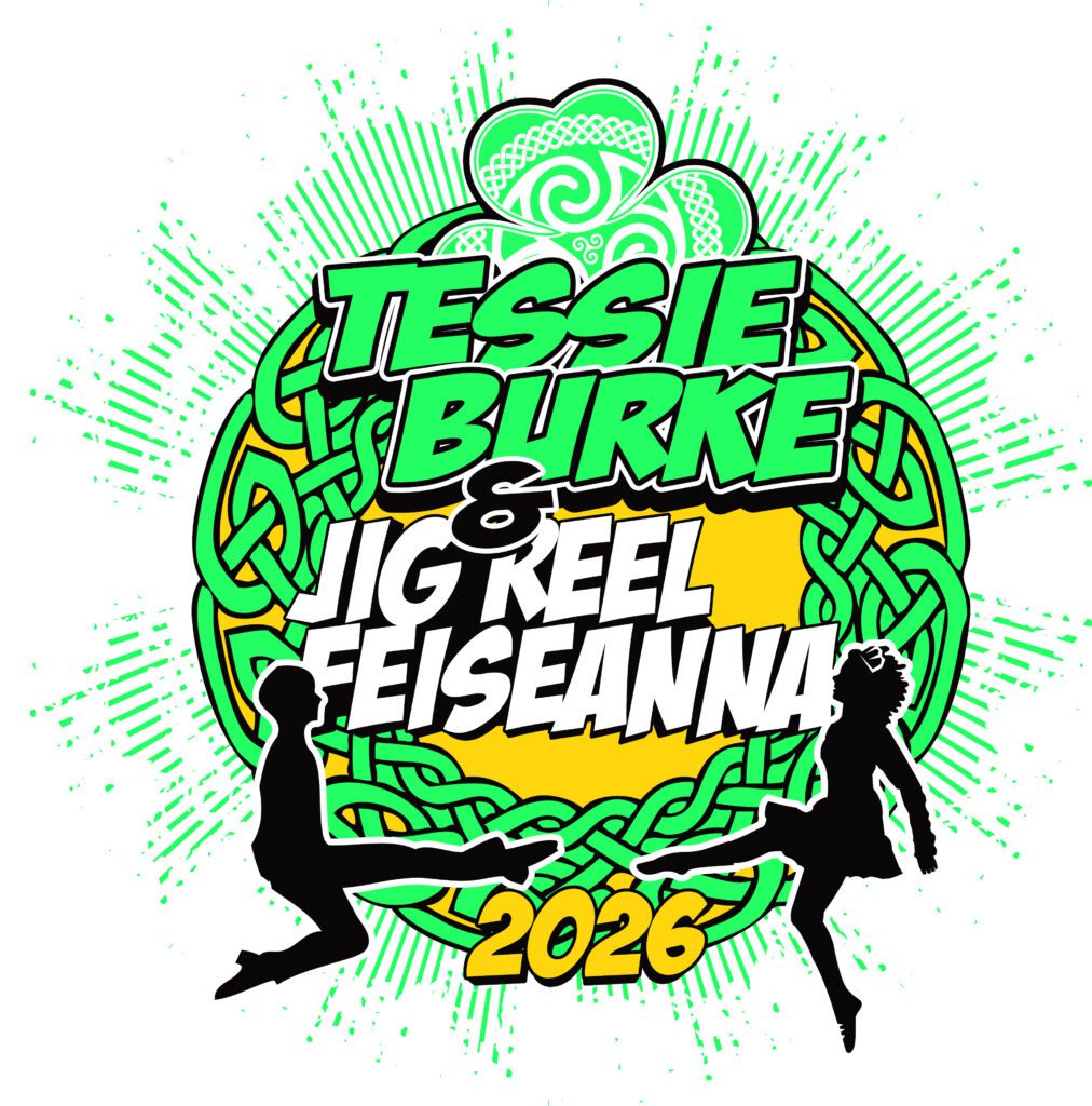 From Ancient Celts to Modern Stages: The Enchanting 2026 Tessie Burke & Jig Reel Feiseanna Vector Logo Design