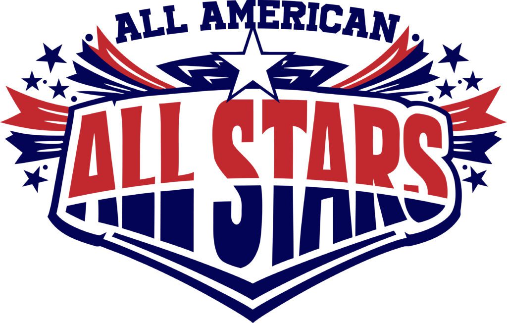 ALL STARS ALL AMERICAN VECTOR LOGO DESIGN
