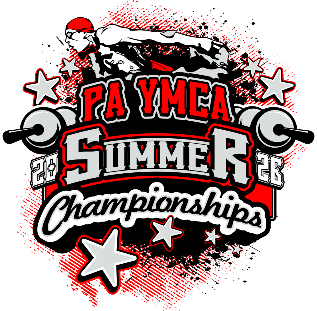 Designing Victory: The Stunning 2026 PA YMCA Summer Championships Vector Logo by MYEVENTARTIST